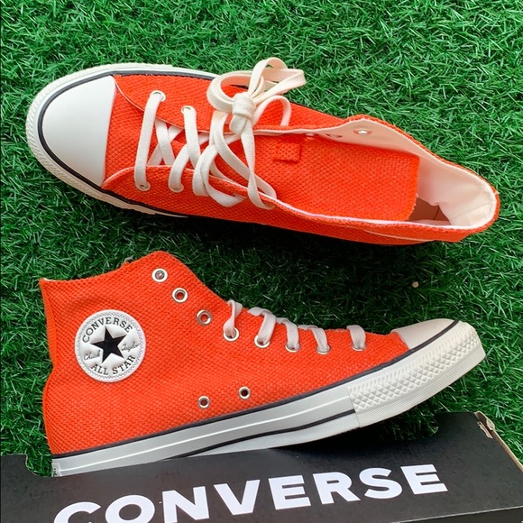 CONVERSE CTAS HI BOLD MANDARIN/FUEL ORANGE MEN’S - Picture 14 of 16